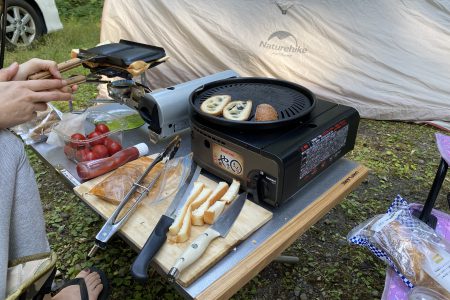 念願のキャンプ🏕