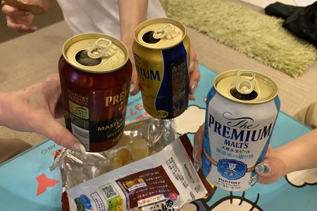 診療後のビール🍻