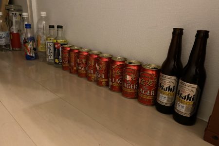 堀江家にて🍺