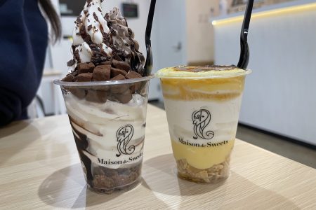 夜のアイス屋さん🍨