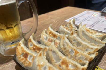 仕事終わりの餃子🥟